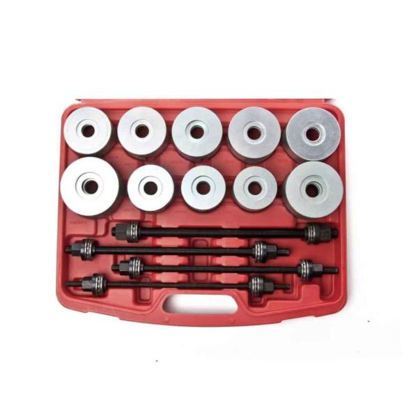 Universal 24‑Piece Press & Pull Sleeve Kit – Wheel, Bushing & Seal Service