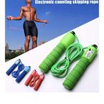 Adjustable Speed Skipping Jump Rope with Counter – Red