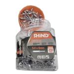 Shind 5.0 x 8mm Silver Steel Blind Rivets – Approx. 250-Piece Pack