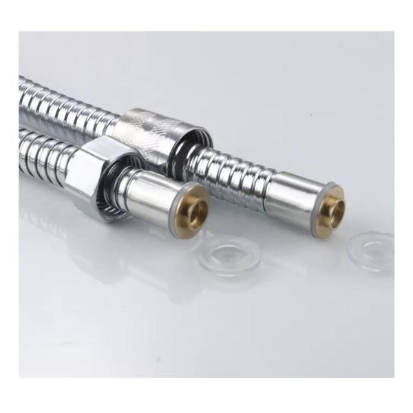1.8m Stainless Steel Flexible Shower Hose – High-Pressure, Anti-Kink, Universal Fit for Bathroom Use