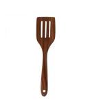 Wooden Teak Slotted Spatula – Handcrafted Non-Toxic Kitchen Utensil