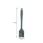 Regent Silicone Kitchen Basting Brush – Grey (210 x 35 x 10 mm)