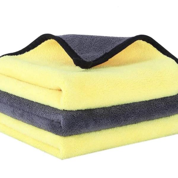 Premium 3-Piece Multi-Purpose Microfiber Cleaning Cloth Set — Ultra-Absorbent, Lint-Free, Reusable