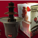 Mini Chocolate Fondue Fountain | Perfect for Parties, Desserts & Snacks | Elegant, Easy-to-Use Chocolate Fountain
