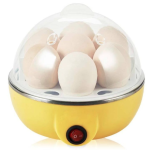 7-Egg Electric Egg Cooker – Auto Shut-Off, Multi-Function Steam Cooker