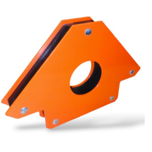 SHIND 34kg Magnetic Welding Holder, Multi-Angle 45°/90°/135°, Heavy-Duty Steel Magnetic Clamp
