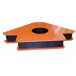SHIND 34kg Magnetic Welding Holder, Multi-Angle 45°/90°/135°, Heavy-Duty Steel Magnetic Clamp
